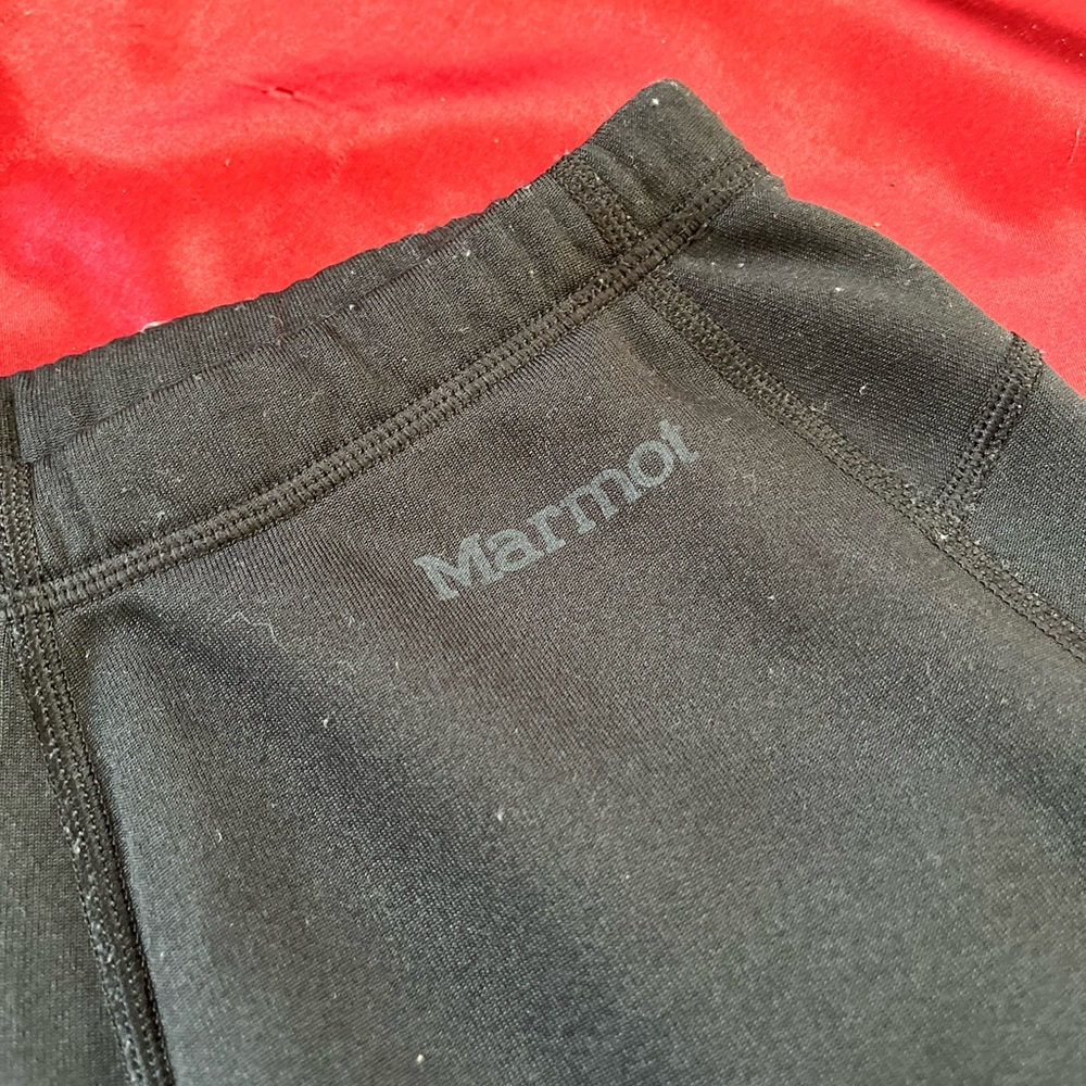 Marmot Black fleece lined Leggings XS